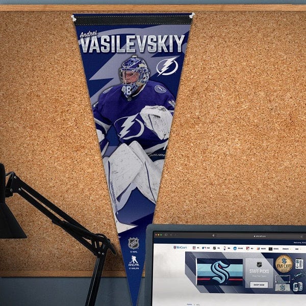 Tampa Bay Lightning Andrei Vasilevskiy Premium Vertical Pennant