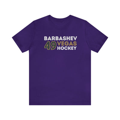 T-Shirt Ivan Barbashev T-Shirt 49 Vegas Hockey Grafitti Wall Design Unisex