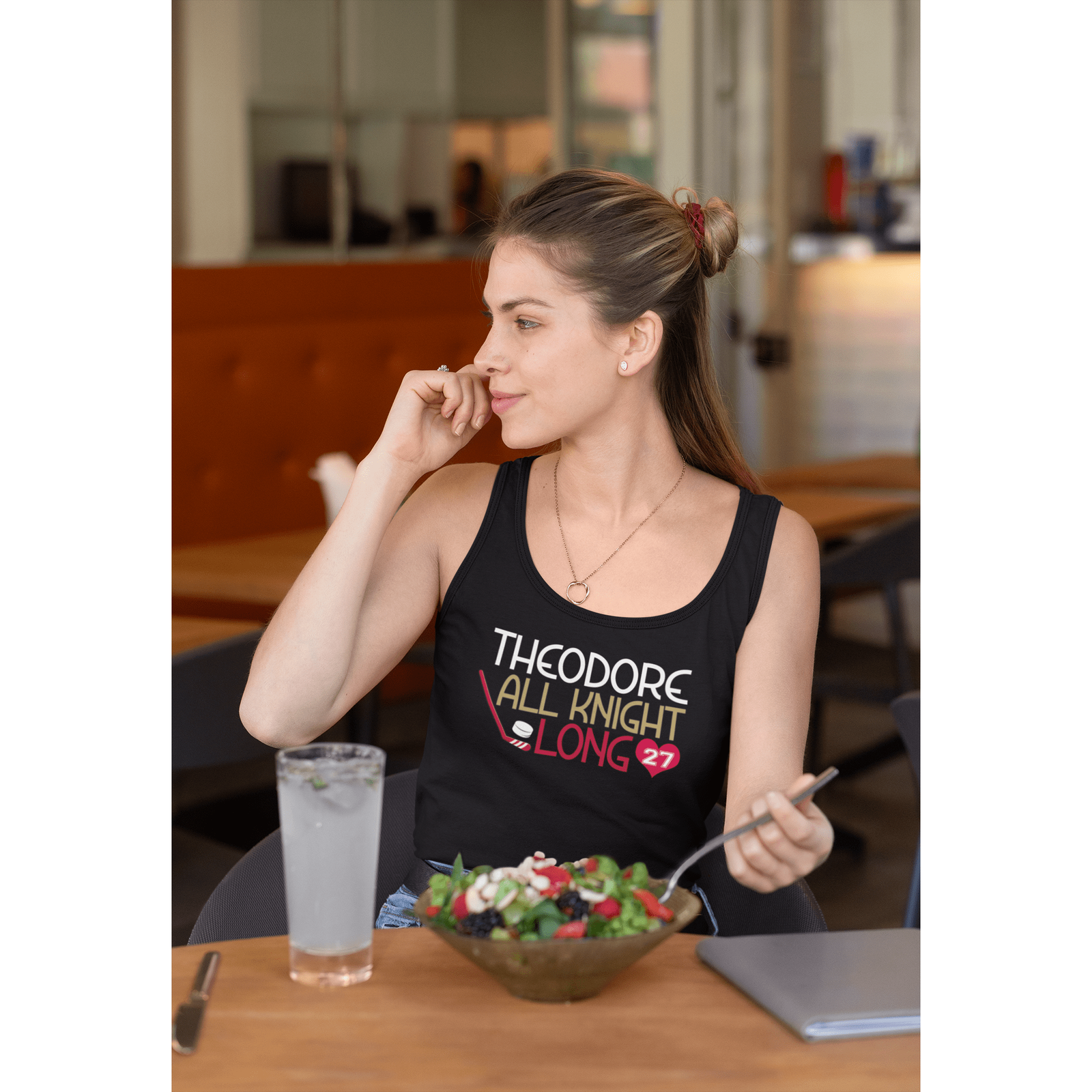 Tank Top Theodore All Knight Long Unisex Jersey Tank Top