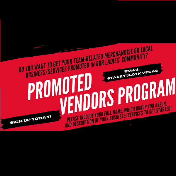 Promoted Vendors Program - Ladies of the NHL Groups