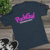 T-Shirt "Puck Gal Card Breaks" Unisex Tri-Blend Crewneck T-Shirt