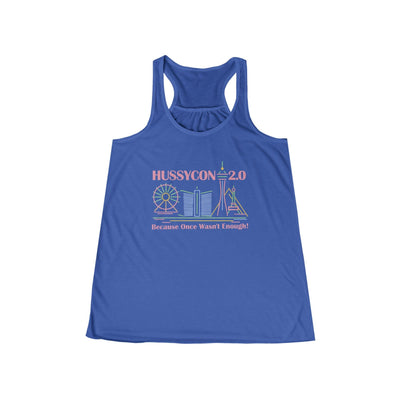 Tank Top "HussyCon 2.0 Vegas" Women's Flowy Racerback Tank