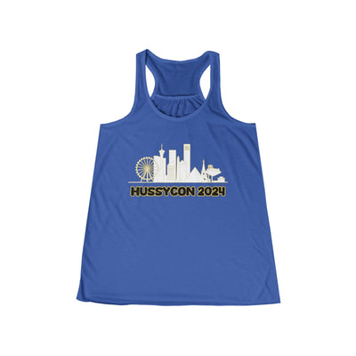 Tank Top "HussyCon 2024 Vegas" Flowy Racerback Tank