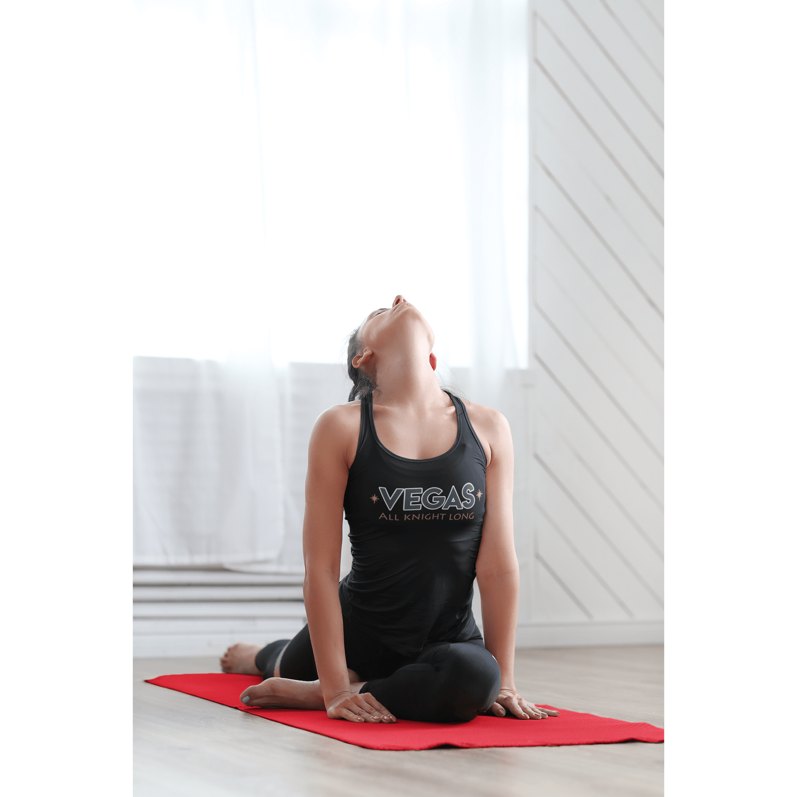 Tank Top "Vegas All Knight Long" Women's Ideal Racerback Tank Top