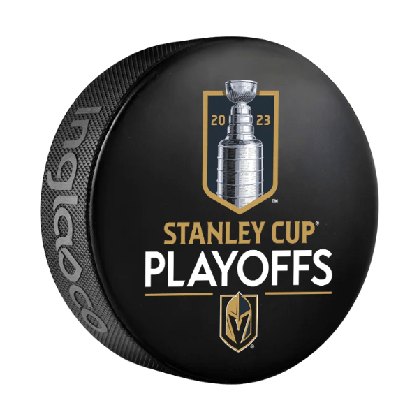 Vegas Golden Knights 2023 Stanley Cup Playoffs Lock-Up Souvenir Puck
