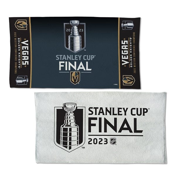 Vegas Golden Knights 2023 Western Conference Champions Locker Room Towel With Back Imprint