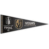 Vegas Golden Knights 2023 Western Conference Champions Premium Pennant, 12x30"