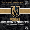 Vegas Golden Knights 2024 Box Calendar Page A Day Trivia