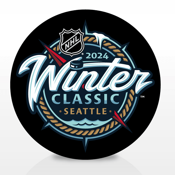 2022 Winter Classic Inglasco Official NHL Game Puck in Cube - St