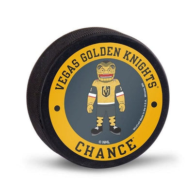Vegas Golden Knights Chance The Mascot Collectible Hockey Puck