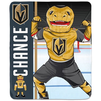 Vegas Golden Knights Chance The Mascot Winning Image Blanket, 50x60"