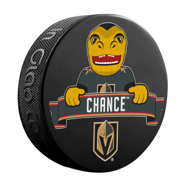 Vegas Golden Knights Mascot Souvenir Hockey Puck