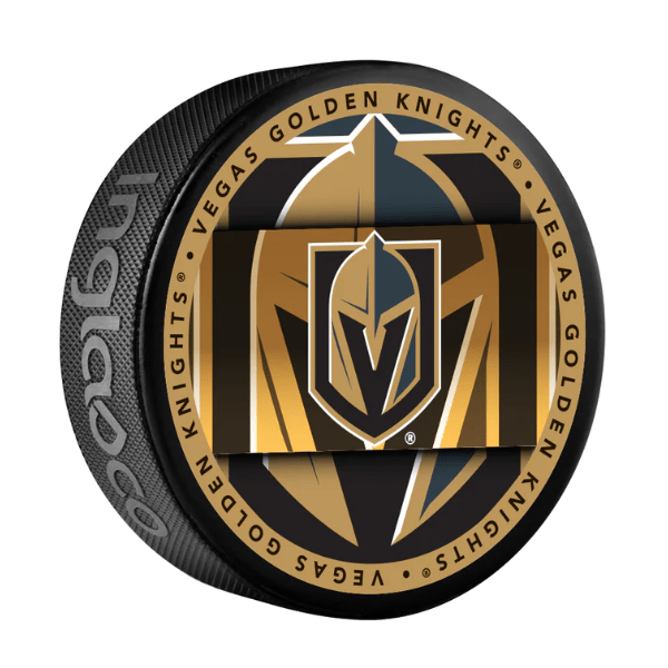 Vegas Golden Knights Theodore Hockey Fights Cancer Signature Series Puck