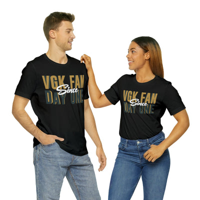 T-Shirt "VGK Fan Since Day One" Vegas Golden Knights Unisex Jersey T-Shirt