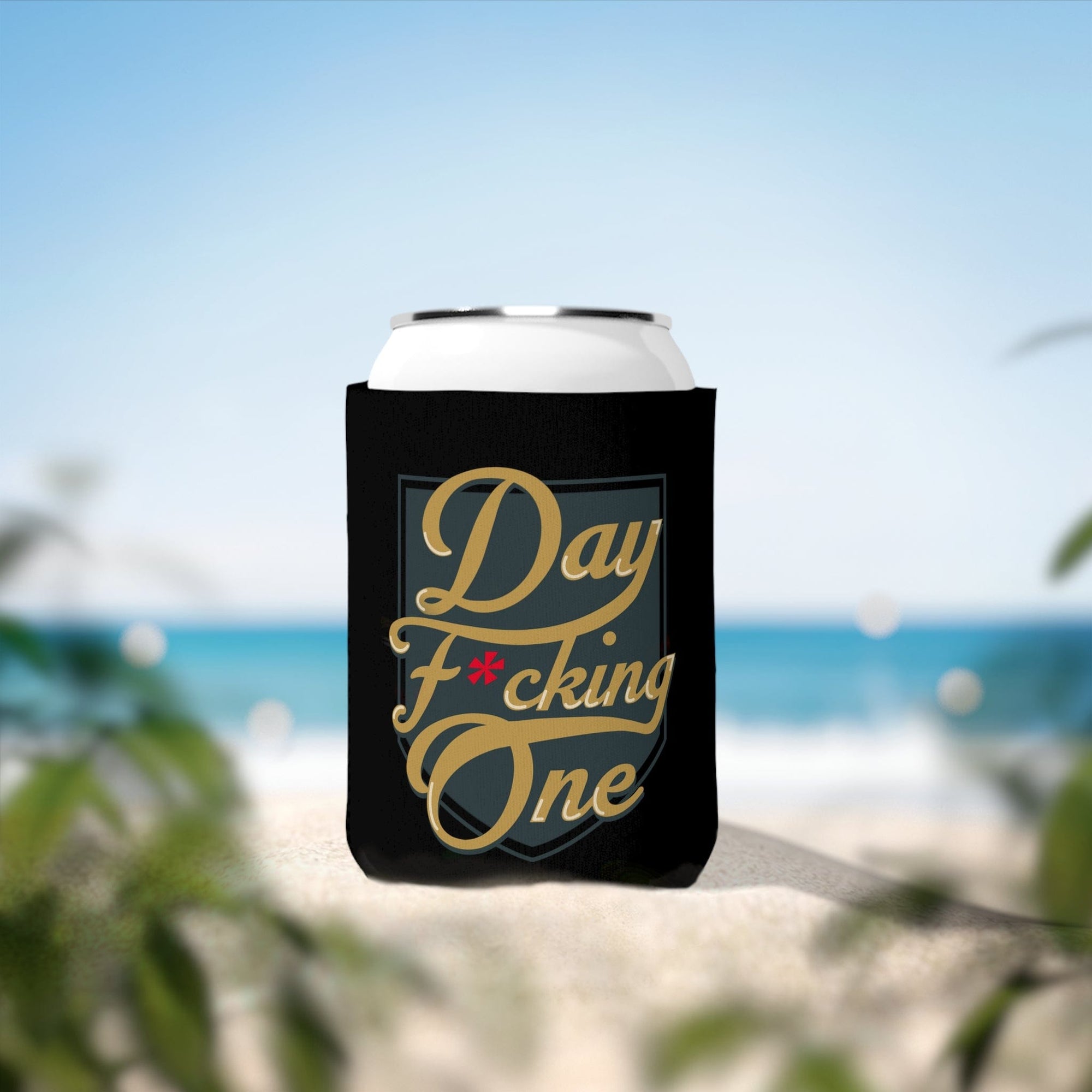 Accessories "Day F*cking One" Can Cooler, 12 oz