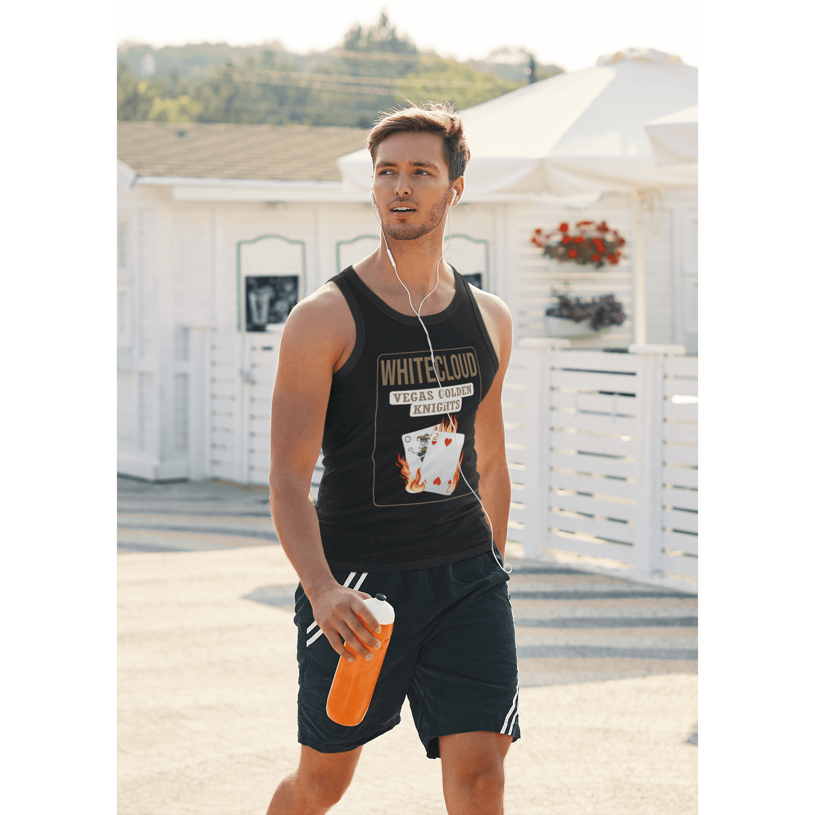 Tank Top Whitecloud 2 Poker Cards Unisex Jersey Tank Top