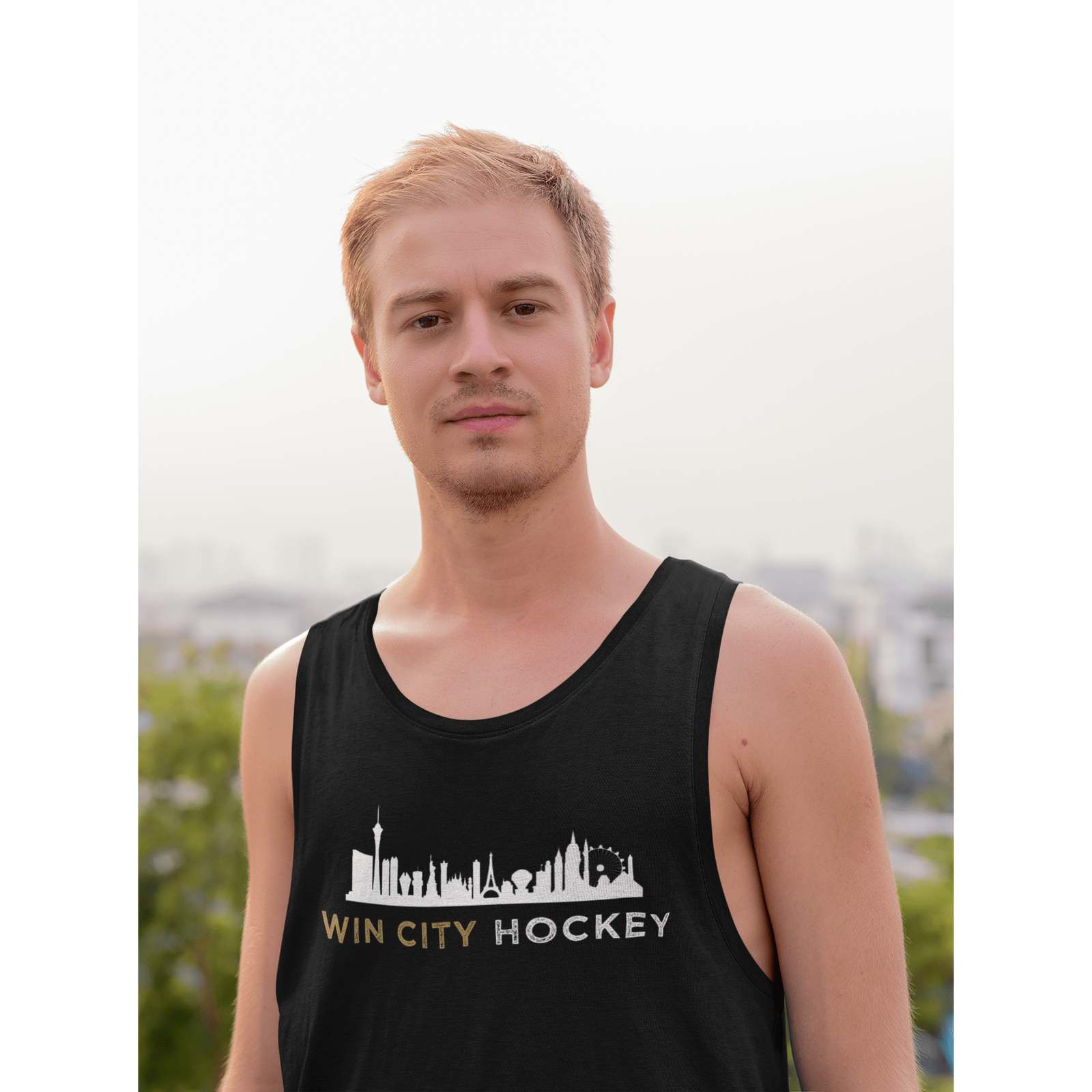 Tank Top "Win City Hockey" Unisex Jersey Tank Top