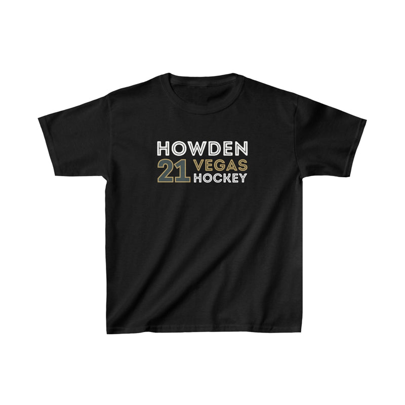 Kids clothes Howden 21 Vegas Hockey Grafitti Wall Design Kids Tee