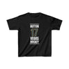 Kids clothes Hutton 17 Vegas Hockey Steel Gray Vertical Design Kids Tee