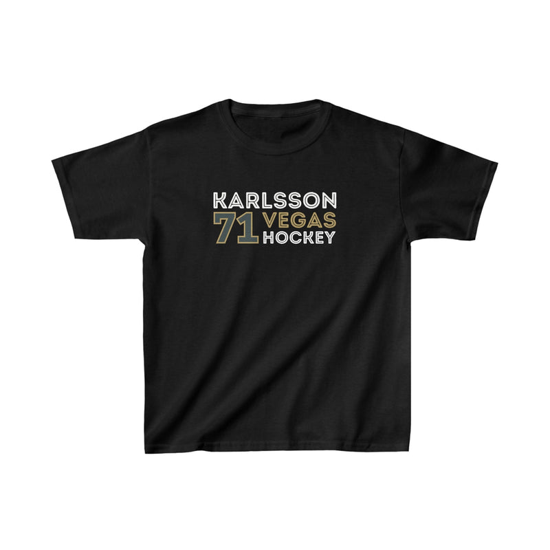 Kids clothes Karlsson 71 Vegas Hockey Grafitti Wall Design Kids Tee