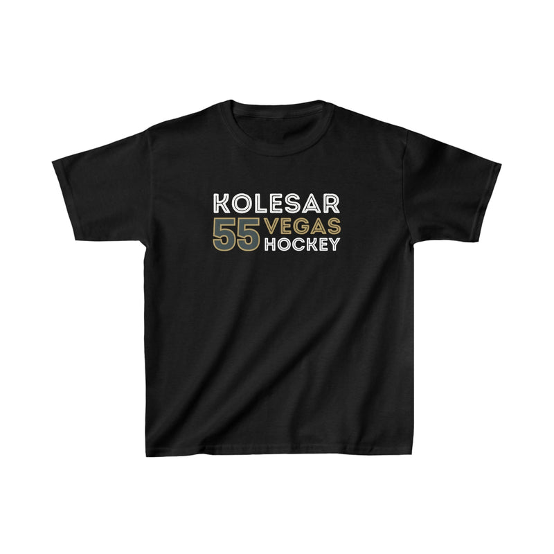 Kids clothes Kolesar 55 Vegas Hockey Grafitti Wall Design Kids Tee