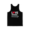 Tank Top "Love Vegas Hockey" Unisex Jersey Tank Top