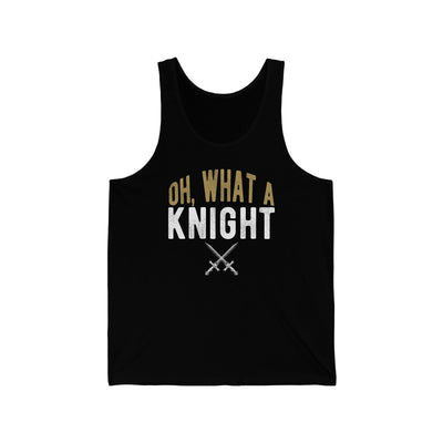 Tank Top "Oh, What A Knight" Unisex Jersey Tank Top