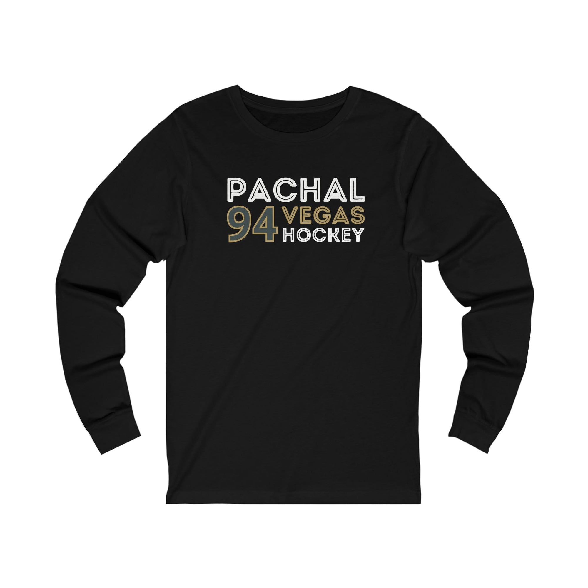 Long-sleeve Pachal 94 Vegas Hockey Grafitti Wall Design Unisex Jersey Long Sleeve Shirt