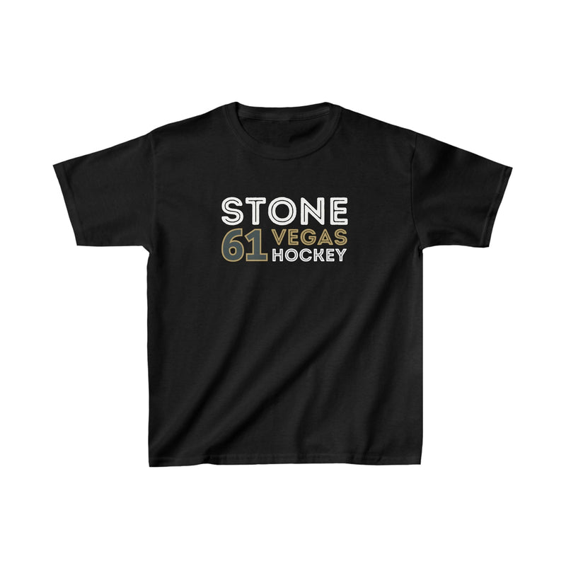 Kids clothes Stone 61 Vegas Hockey Grafitti Wall Design Kids Tee