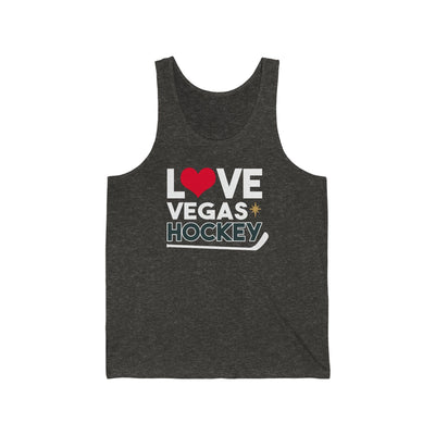 Tank Top "Love Vegas Hockey" Unisex Jersey Tank Top