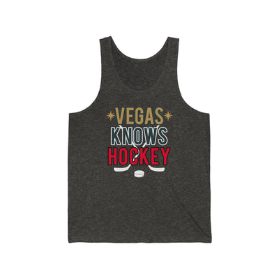 Tank Top "Vegas Knows Hockey" Unisex Jersey Tank Top