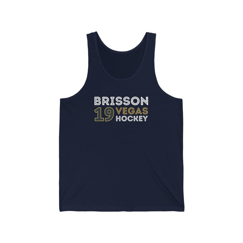 Tank Top Brendan Brisson Tank Top 19 Vegas Hockey Grafitti Wall Design Unisex Jersey