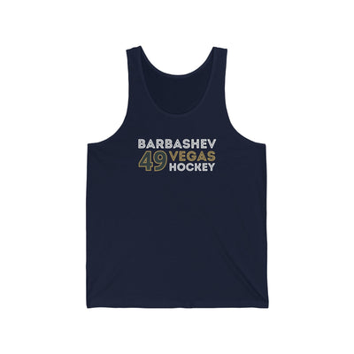 Tank Top Ivan Barbashev Tank Top 49 Vegas Hockey Grafitti Wall Design Unisex Jersey