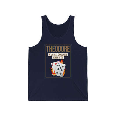 Tank Top Theodore 27 Poker Cards Unisex Jersey Tank Top