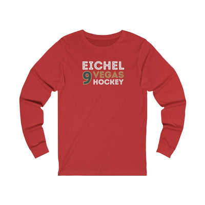 Long-sleeve Eichel 9 Vegas Hockey Grafitti Wall Design Unisex Jersey Long Sleeve Shirt