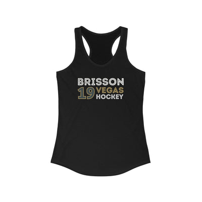 Tank Top Brendan Brisson Tank Top 19 Vegas Hockey Grafitti Wall Design Women's Ideal Racerback