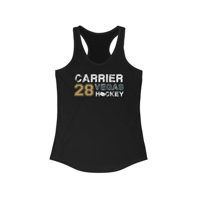 Tank Top Carrier 28 Vegas Hockey Women's Ideal Racerback Tank Top