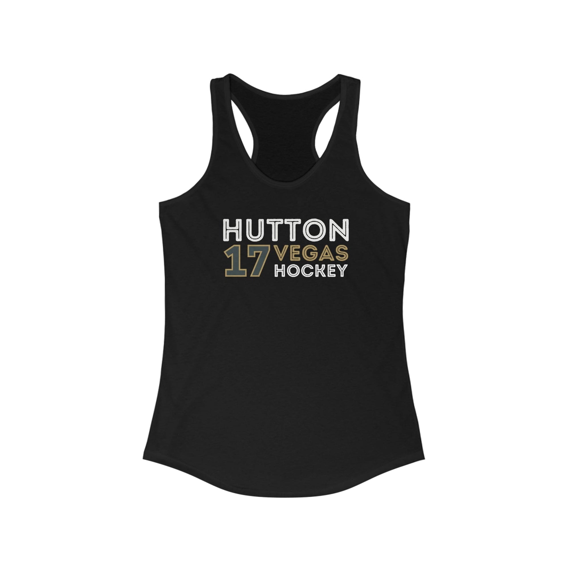 Tank Top Hutton 17 Vegas Hockey Grafitti Wall Design Women's Ideal Racerback Tank Top