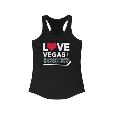 Tank Top "Love Vegas Hockey" Women's Ideal Racerback Tank Top