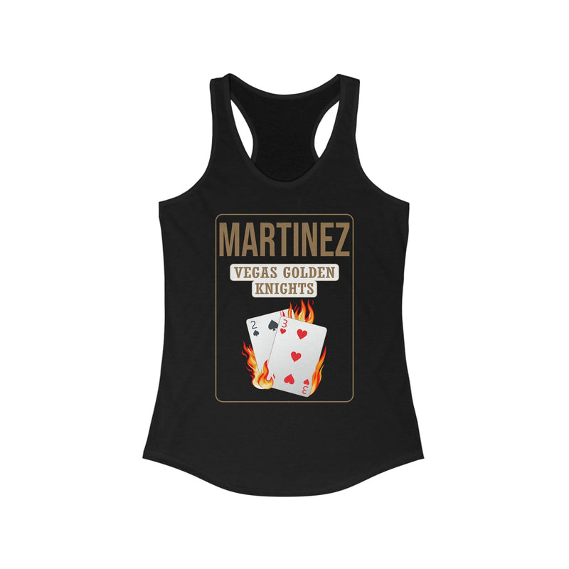 Tank Top Martinez 23 Poker Cards Women's Ideal Racerback Tank Top