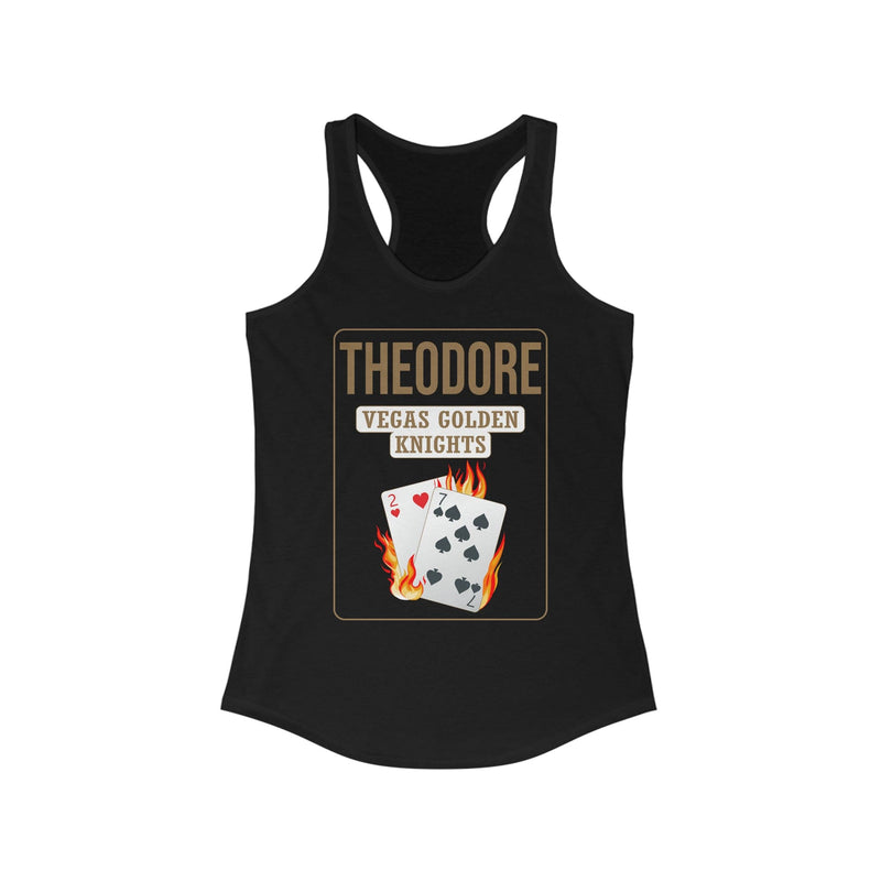 Tank Top Theodore 27 Poker Cards Women's Ideal Racerback Tank Top