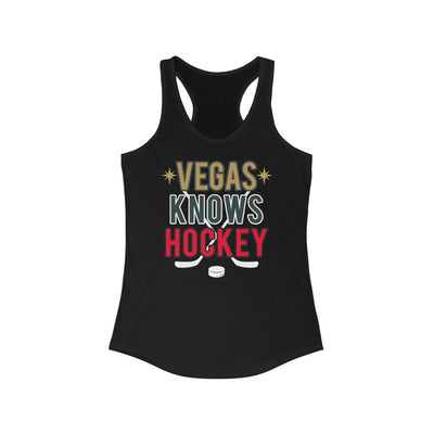 Tank Top "Vegas Knows Hockey" Women's Ideal Racerback Tank Top
