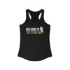 Tank Top "Welcome To The Stone Age" Women's Ideal Racerback Tank Top