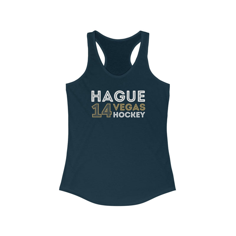 Tank Top Hague 14 Vegas Hockey Grafitti Wall Design Women's Ideal Racerback Tank Top