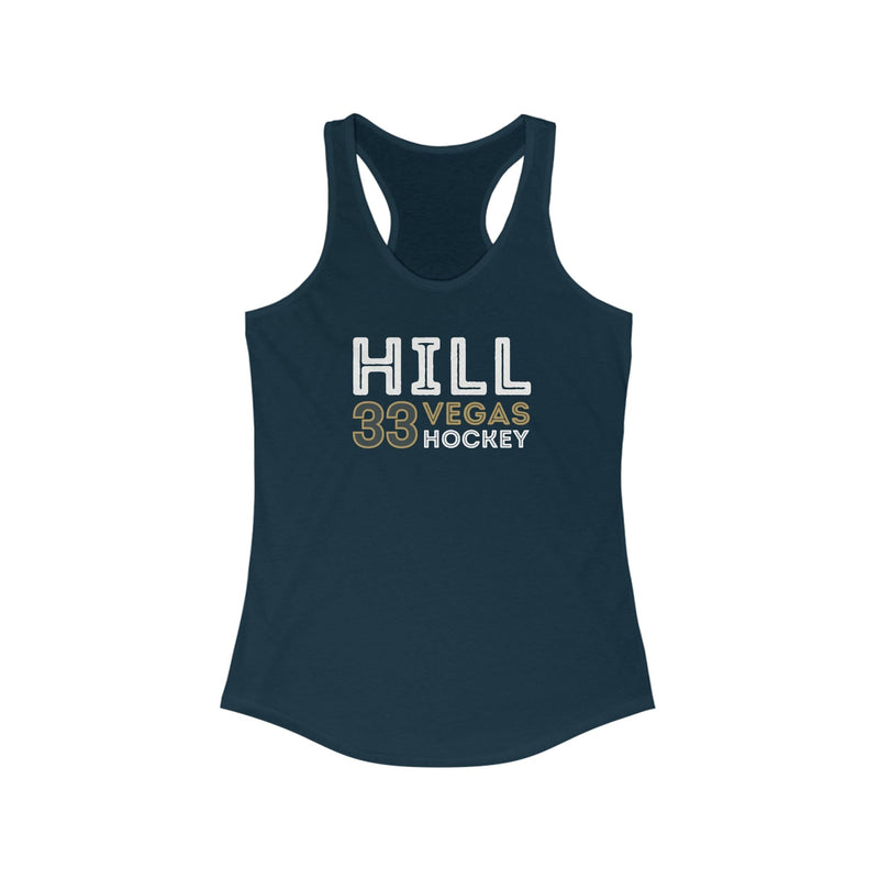 Tank Top Hill 33 Vegas Hockey Grafitti Wall Design Women's Ideal Racerback Tank Top