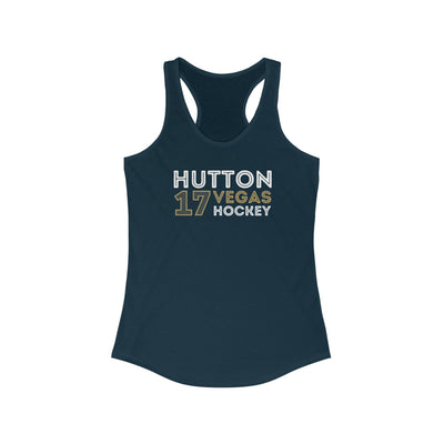 Tank Top Hutton 17 Vegas Hockey Grafitti Wall Design Women's Ideal Racerback Tank Top