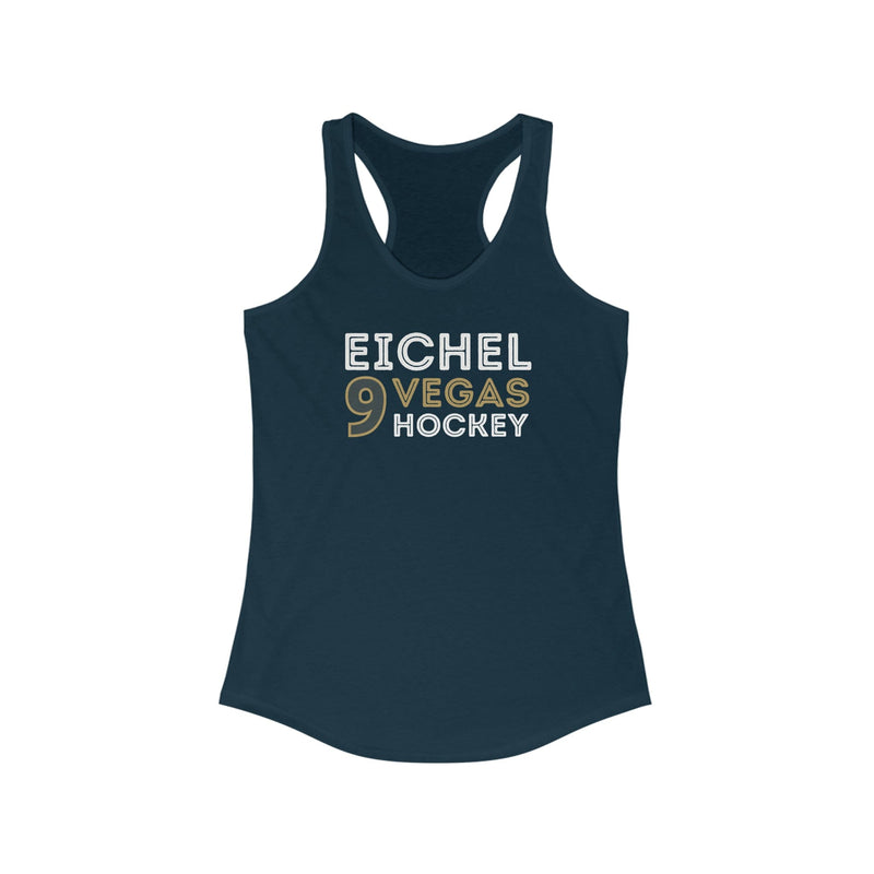 Tank Top Jack Eichel Tank Top 9 Vegas Hockey Grafitti Wall Design Women's Ideal Racerback