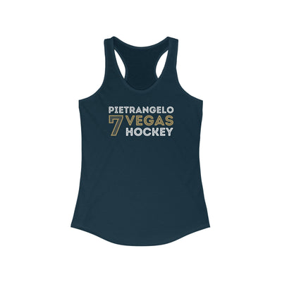 Tank Top Pietrangelo 7 Vegas Hockey Grafitti Wall Design Women's Ideal Racerback Tank Top