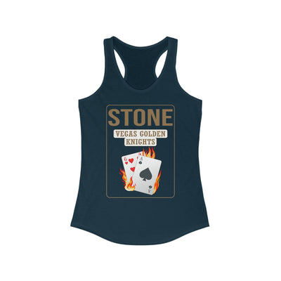 Tank Top Stone 61 Poker Cards Women's Ideal Racerback Tank Top