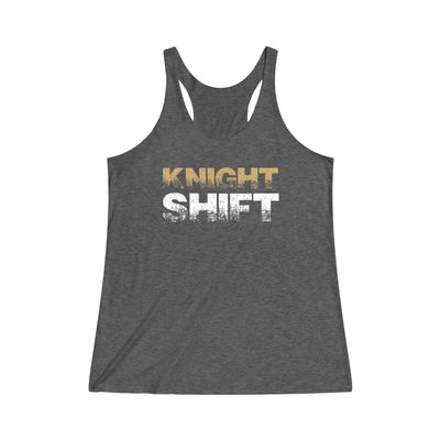 Tank Top "Knight Shift" Women's Tri-Blend Racerback Tank Top